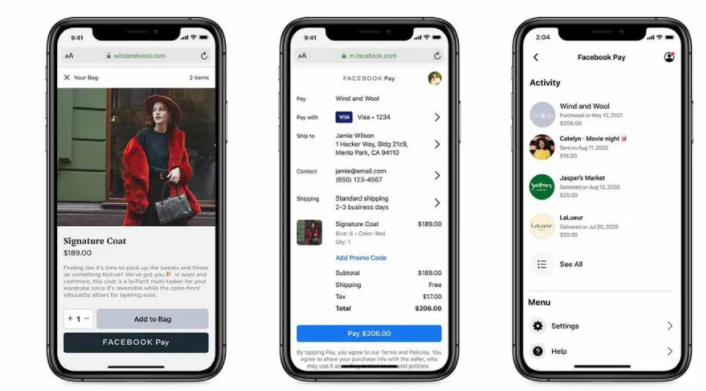 facebook pay