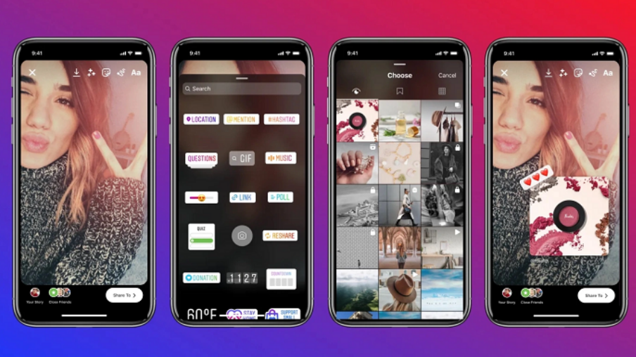 cách chia sẻ lại story trên instagram