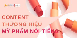 Những content hay về mỹ phẩm từ các thương hiệu lớn
