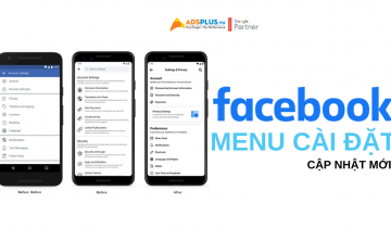 Facebook cập nhật giao diện Menu cài đặt mới cập nhật facebook mới
