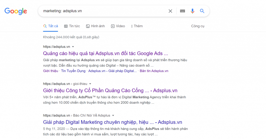 marketing search tips
