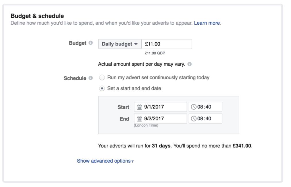 facebook ads