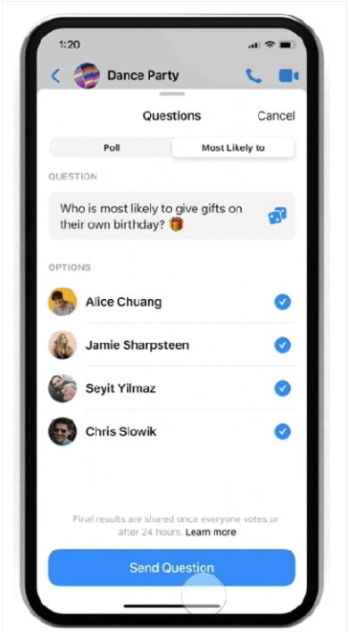 messenger cập nhật mới
