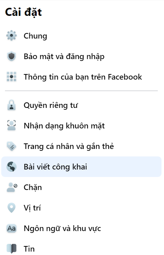 cách bật theo dõi trên facebook