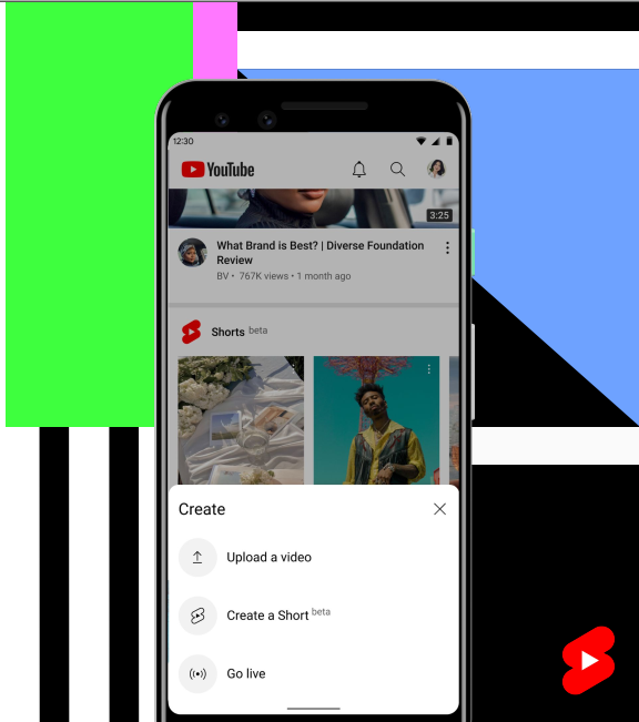 Tạo video ngắn trên YouTube Shorts