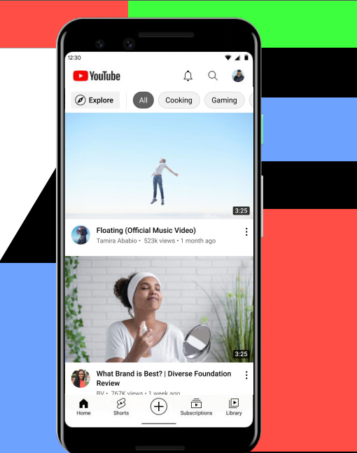 Tạo video ngắn trên YouTube Shorts
