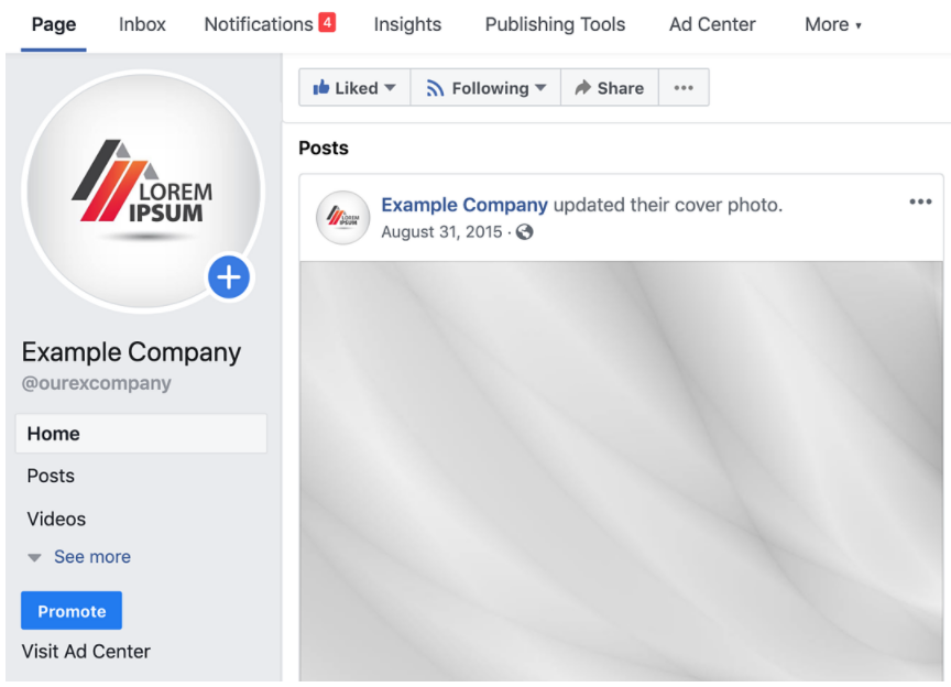 like page ads