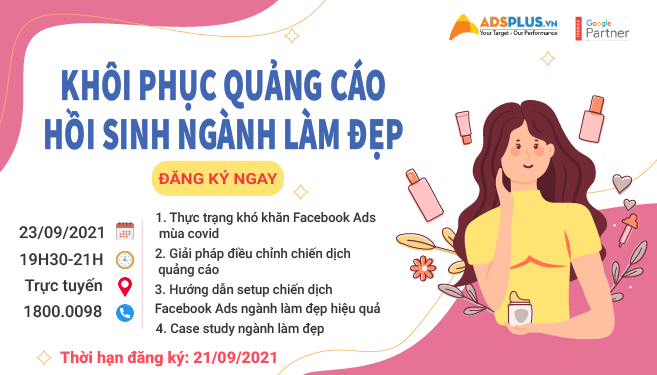 workshop online ngành làm đẹp