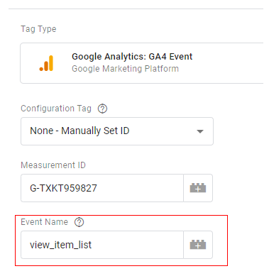 google analytic 4 ecommerce