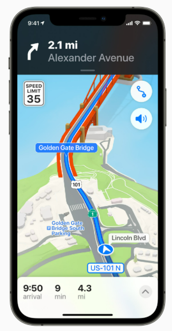 maps apple