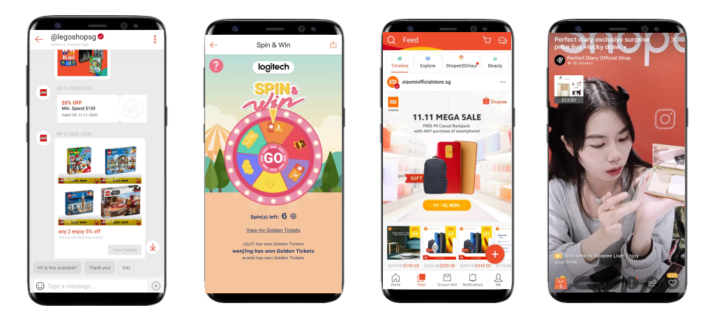 quảng cáo shopee