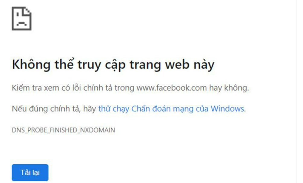 facebook shut down