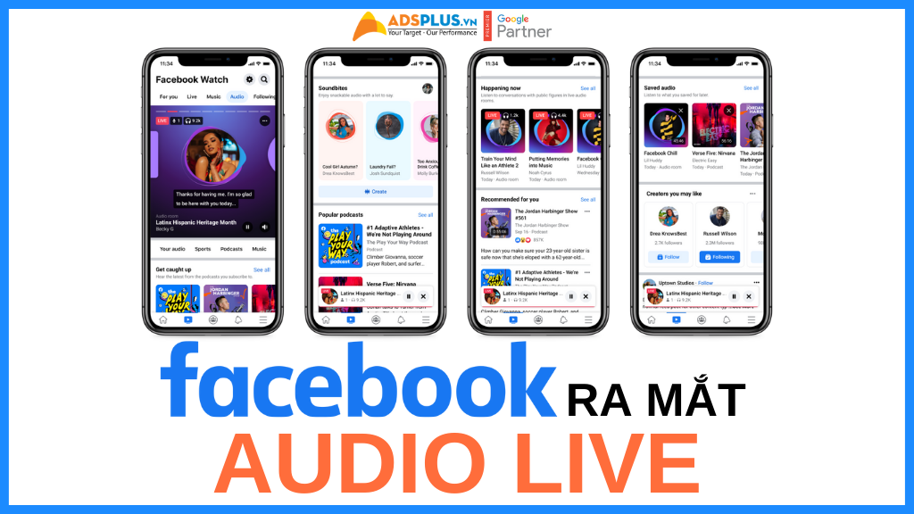 ra mắt facebook audio