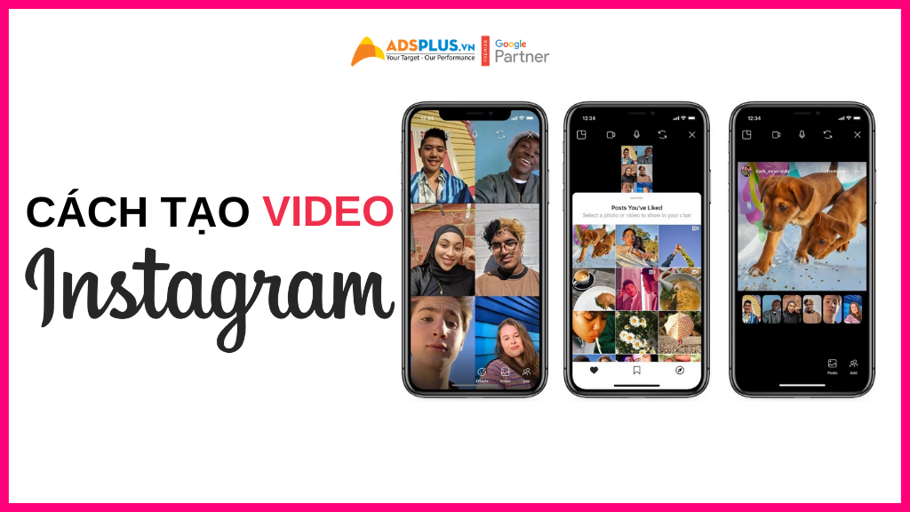 tạo video trên instagram