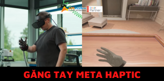 Găng tay Meta Haptic – Mở đầu cho kỷ nguyên của Metaverse găng tay meta haptic