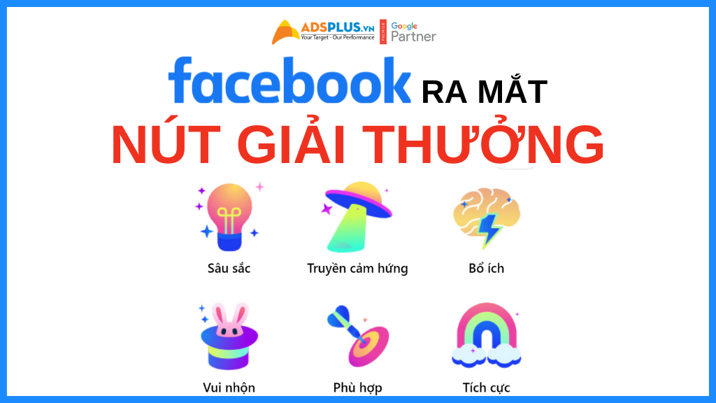 nút giải thưởng của facebook