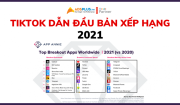 TikTok dẫn đầu trong bảng xếp hạng ứng dụng năm 2021 bảng xếp hạng ứng dụng 2021