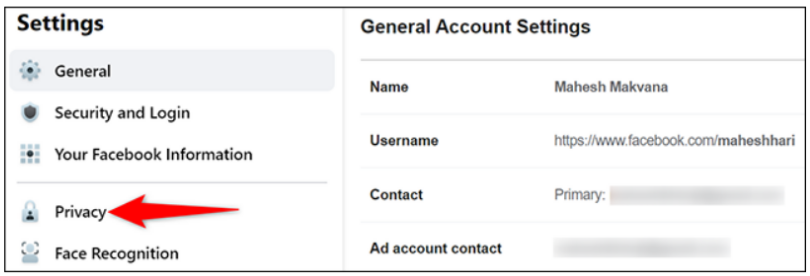 cách ẩn danh sách bạn bè trên facebook