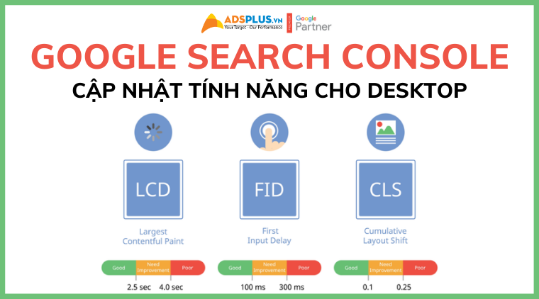 google search console cập nhật