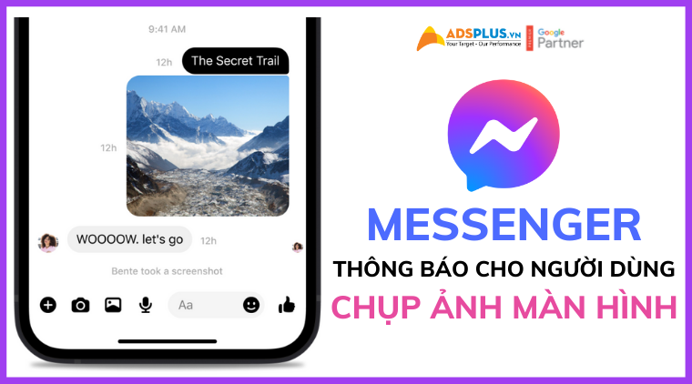 messenger chụp ảnh màn hình