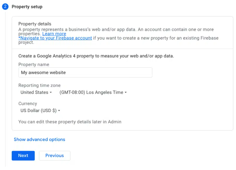 google analytics tracking