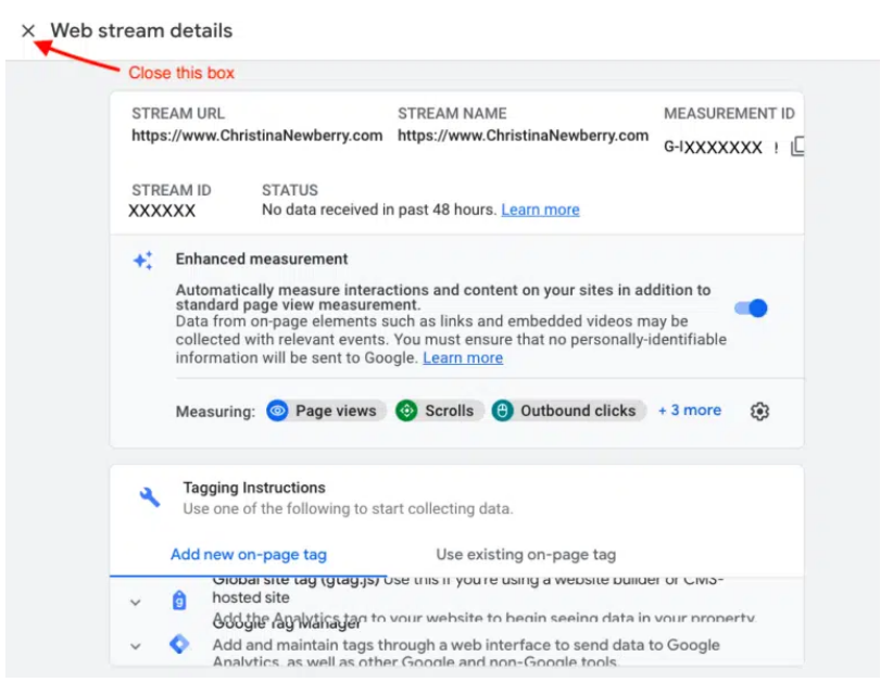 google analytics tracking