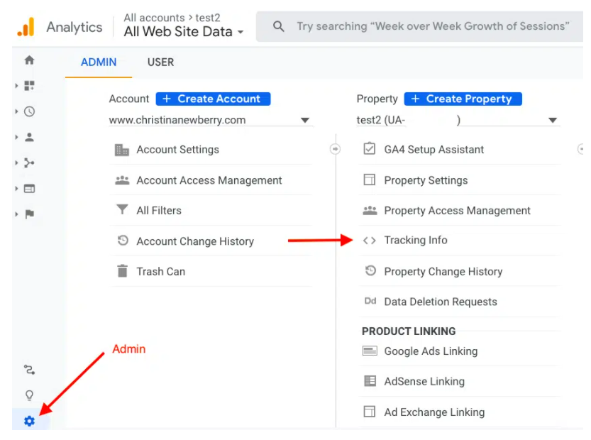 google analytics tracking
