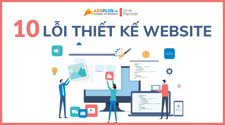 lỗi thiết kế website