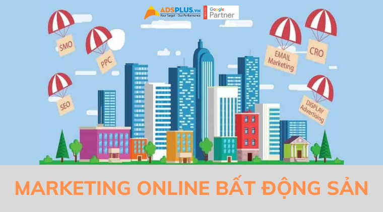 marketing online bất động sản