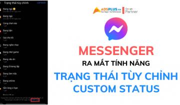 Facebook ra mắt “trạng thái tùy chỉnh – custom status” trên Messenger trạng thái tùy chỉnh trên facebook