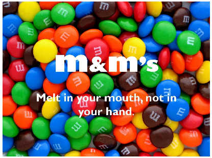 m&m