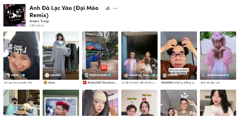 tổng hợp nhạc trend tiktok 2022