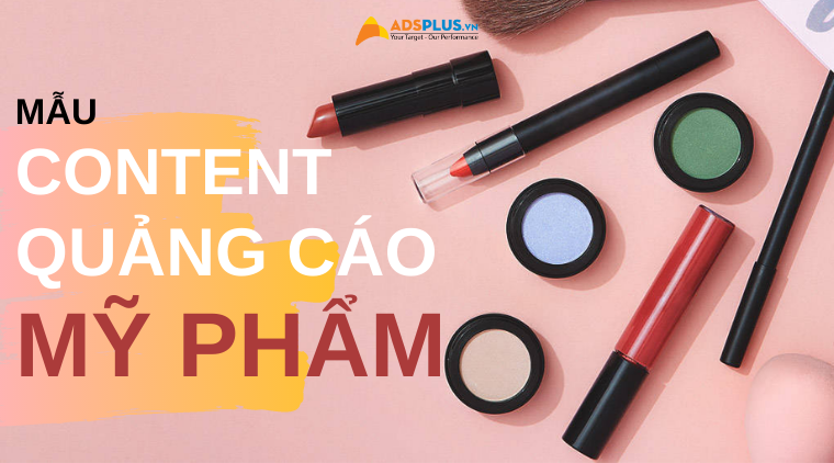 content quảng cáo mỹ phẩm