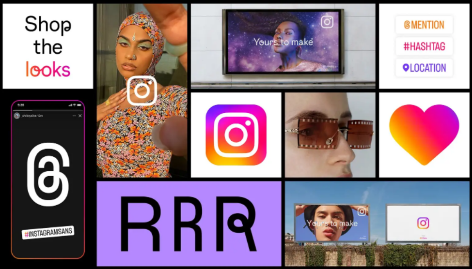 bảng màu logo instagram