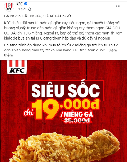 caption quảng cáo đồ ăn