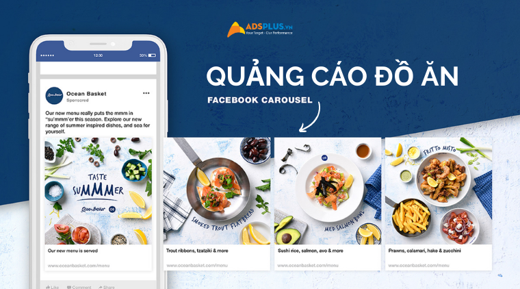 Quảng cáo đồ ăn trên Facebook: 11 mẹo gia tăng doanh thu cho nhà hàng quảng cáo đồ ăn facebook