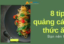 quảng cáo thức ăn ngon