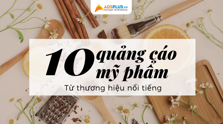 quảng cáo về mỹ phẩm