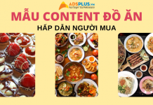 Chia sẻ các mẫu content đồ ăn hấp dẫn người mua mẫu content đồ ăn