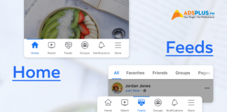 Facebook ra mắt tab Feeds và Home trong ứng dụng facebook feeds