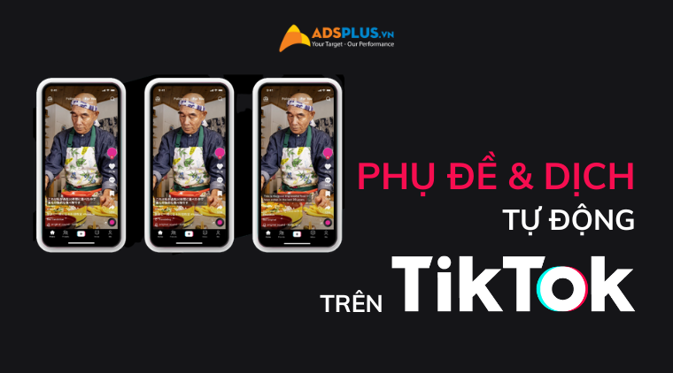 phụ đề tự động tiktok