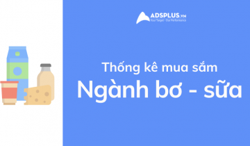 thống kê facebook ngành bơ sữa