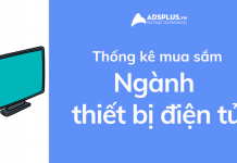 thống kê facebook ngành thiết bị điện tử