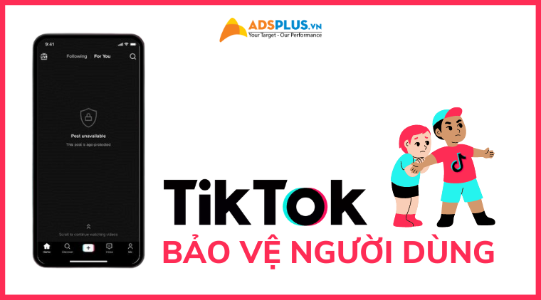 tiktok bảo vệ người dùng