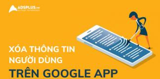 google xóa thông tin người dùng