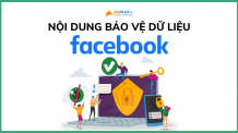 bảo vệ dữ liệu facebook