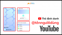 thẻ định danh youtube