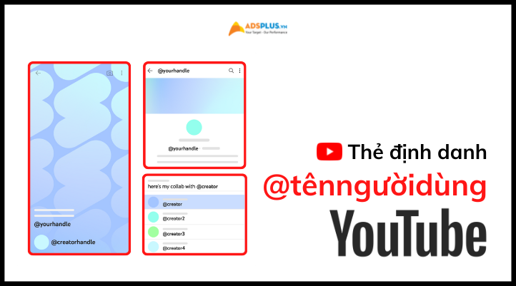 thẻ định danh youtube