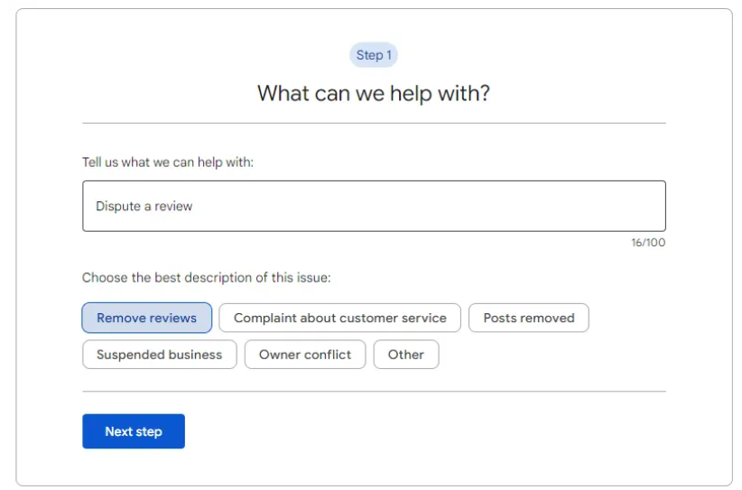 google review