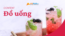 mẫu content đồ uống